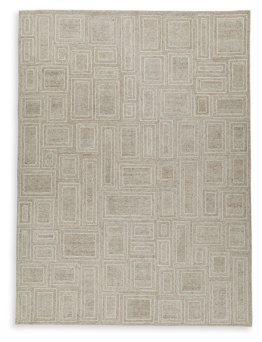 Brickburgh - 10' x 14' Rug - Gray / Ivory / Honey - Gray / 10' x 14'