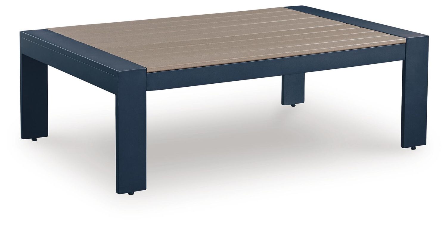 East Beach - Rectangular Cocktail Table - Blue - Blue / Coffee Tables
