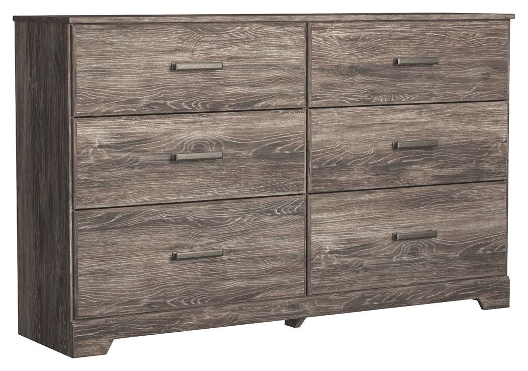 Ralinksi - Six Drawer Dresser - Gray - Gray / Dressers