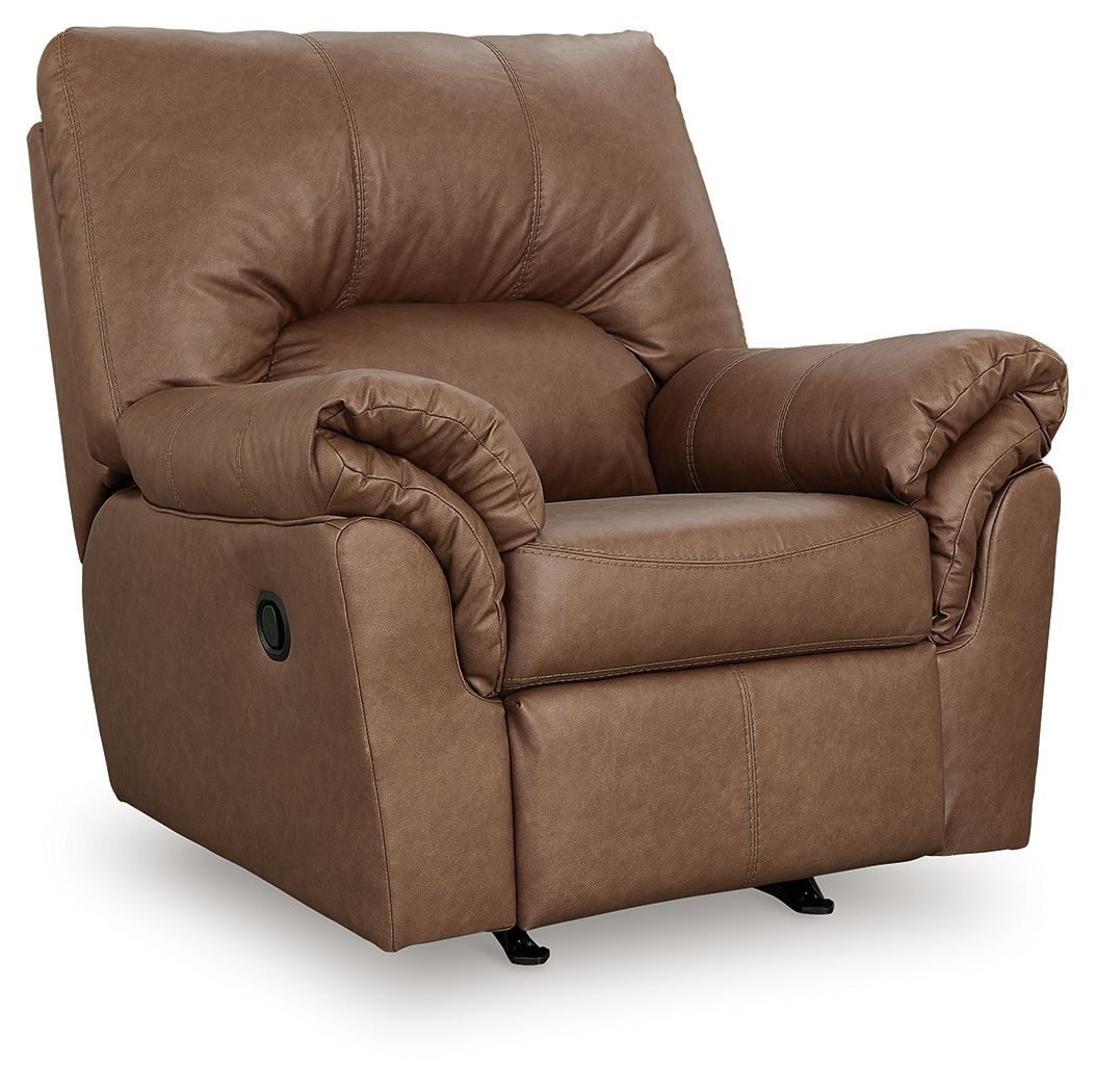WillowBend - Rocker Recliner - Caramel - Light Brown