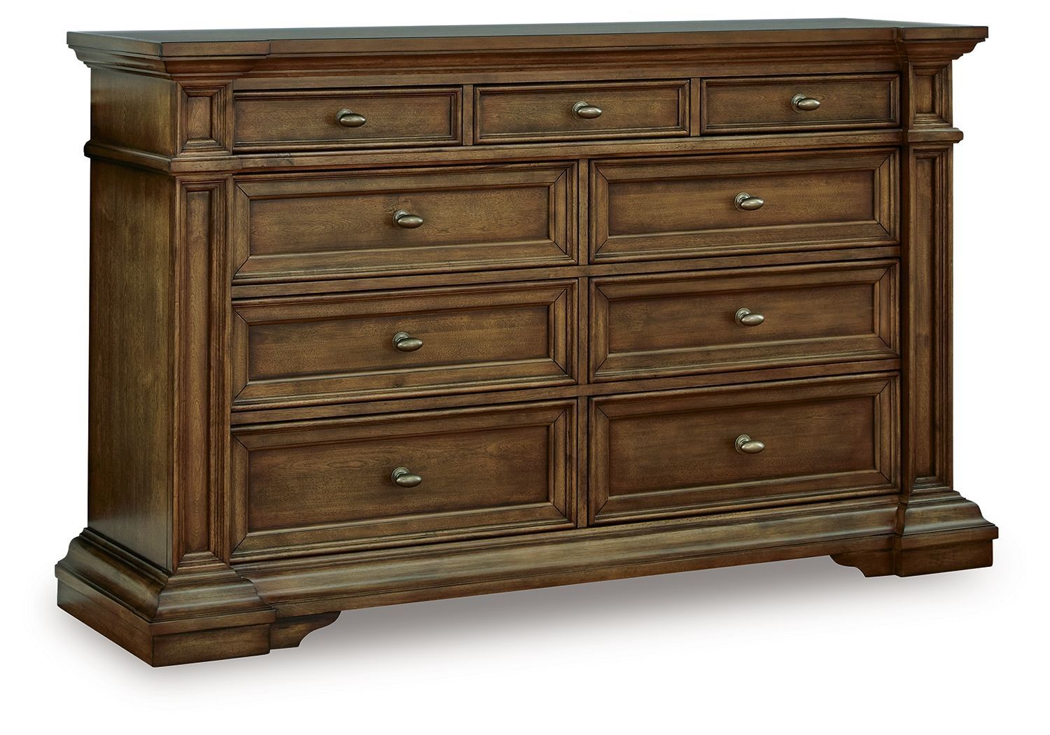 Frantanna - Dresser - Brown - Dark Brown / Dressers