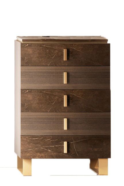 Essenza - Accent Chest - Dark Brown