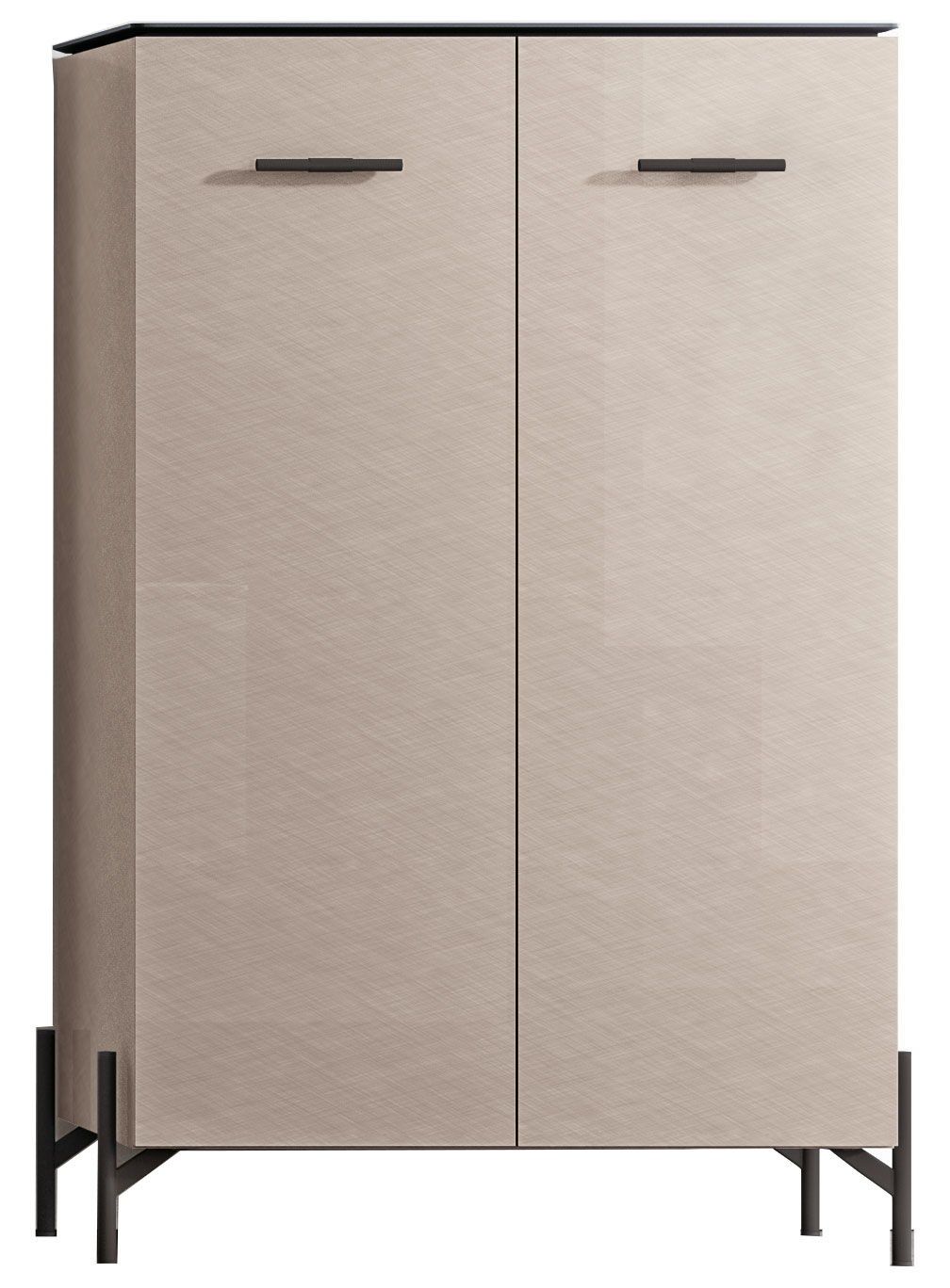Silvia - 2 Door Storage Unit - Beige