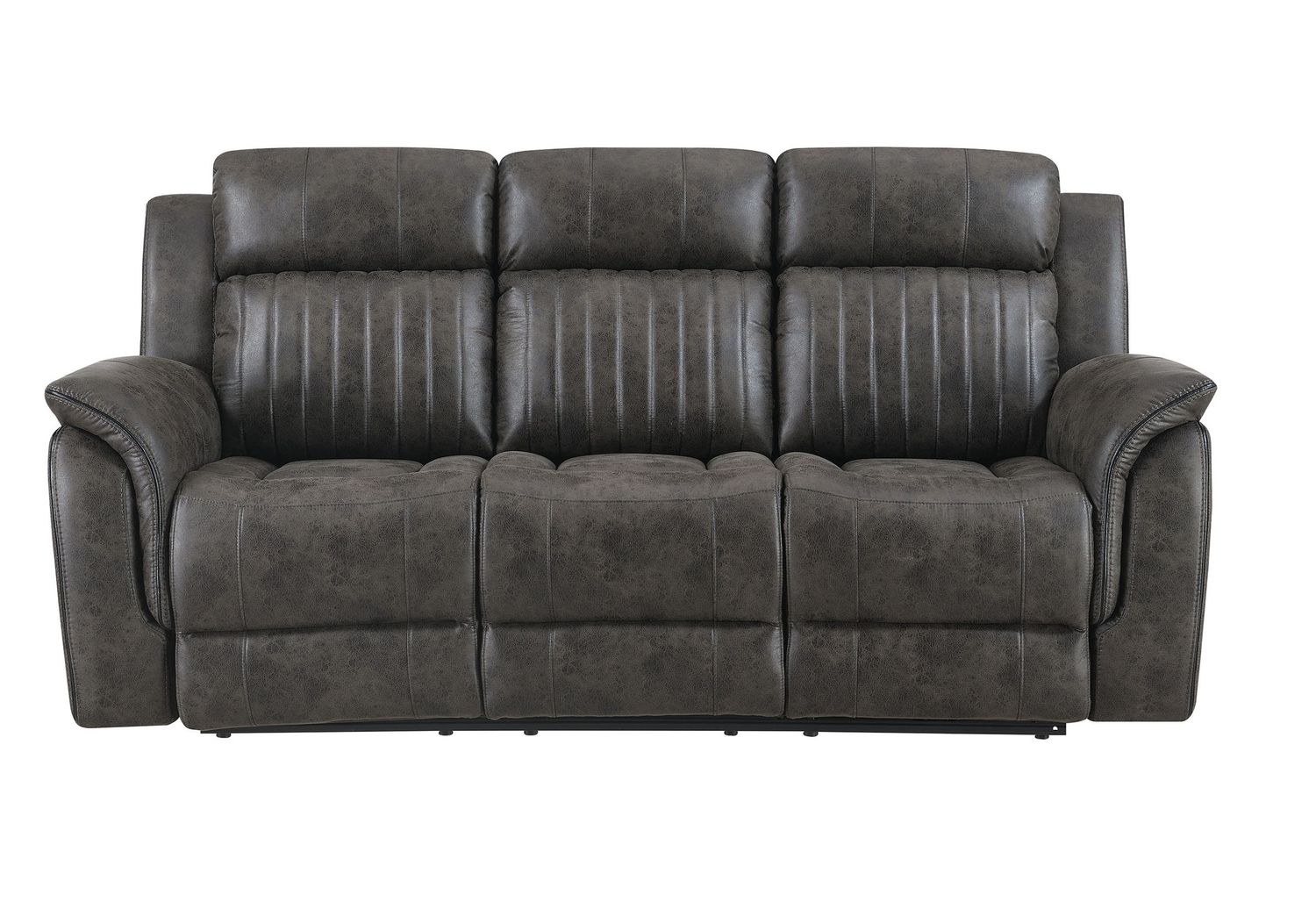 U8517 - Reclining Sofa - Gray