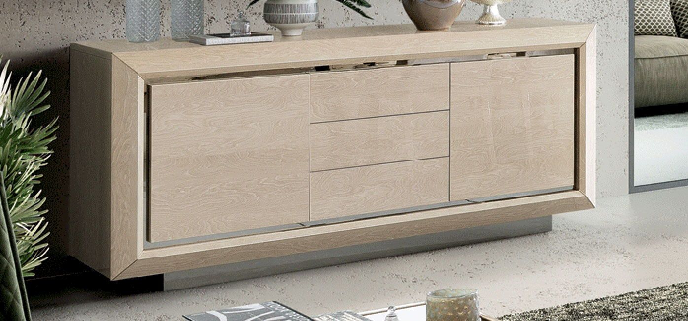 Elite - 2 Door 3 Drawers Buffet - Ivory