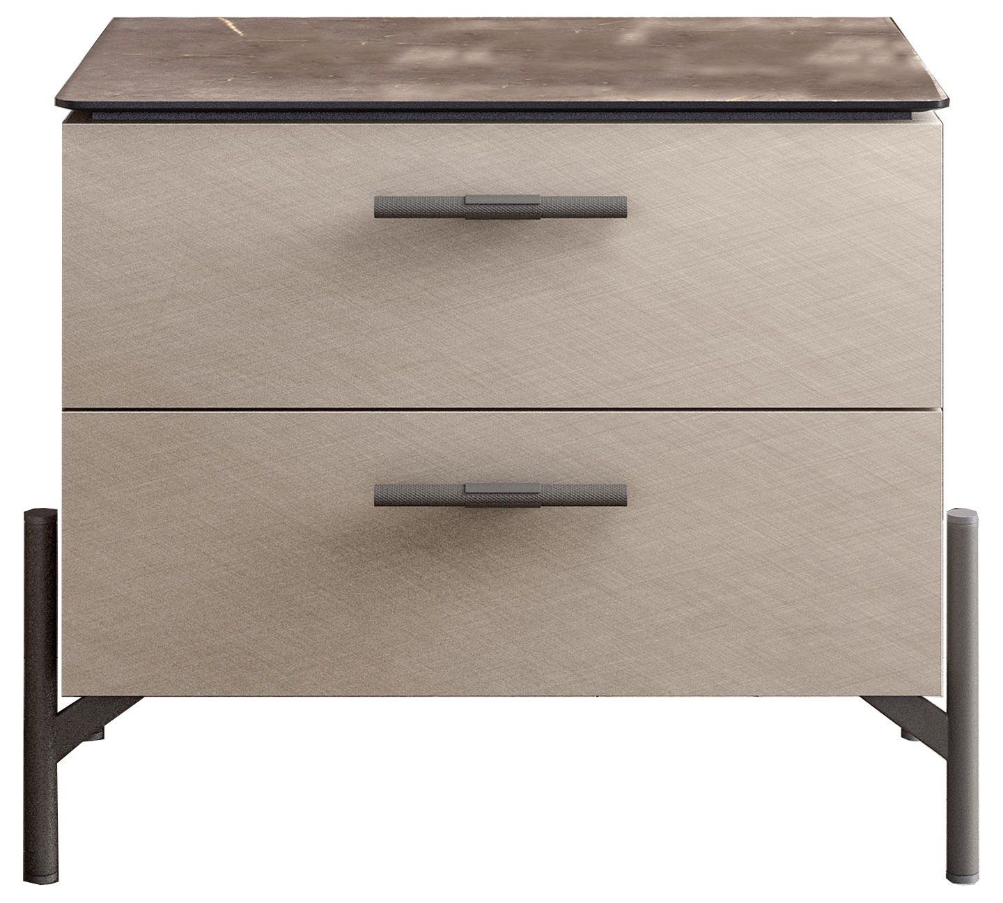 Silvia - Nightstand - Beige
