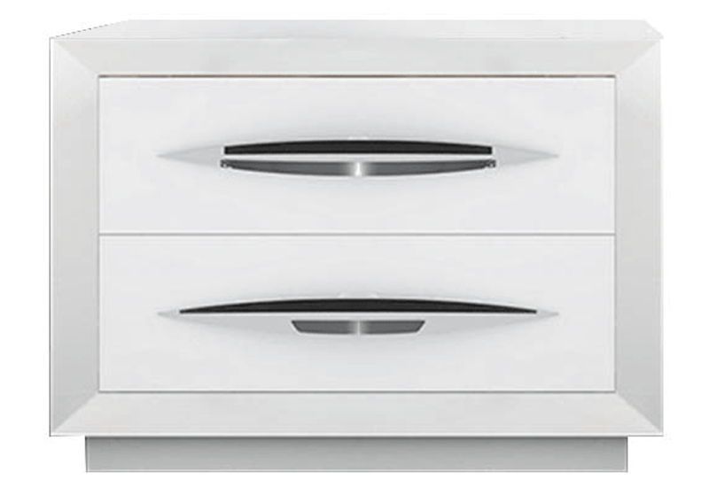 Carmen - Nightstand Low - White