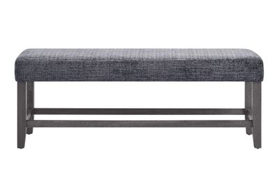 D8030DT - Dining Table Bench - Black / Brown
