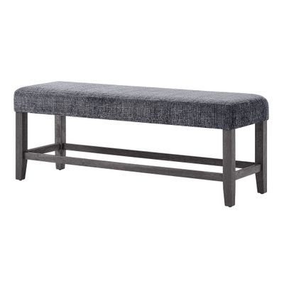 D8030DT - Dining Table Bench - Black / Brown
