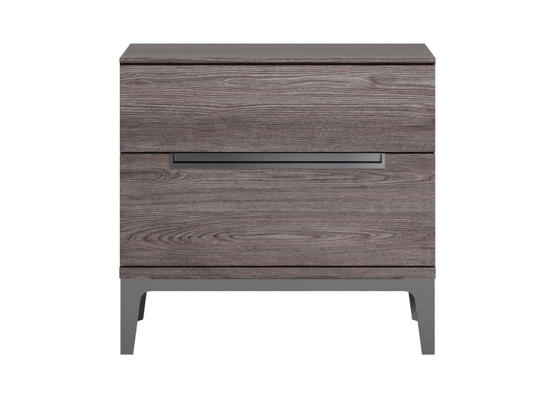 Viola - Nightstand - Purple Elm