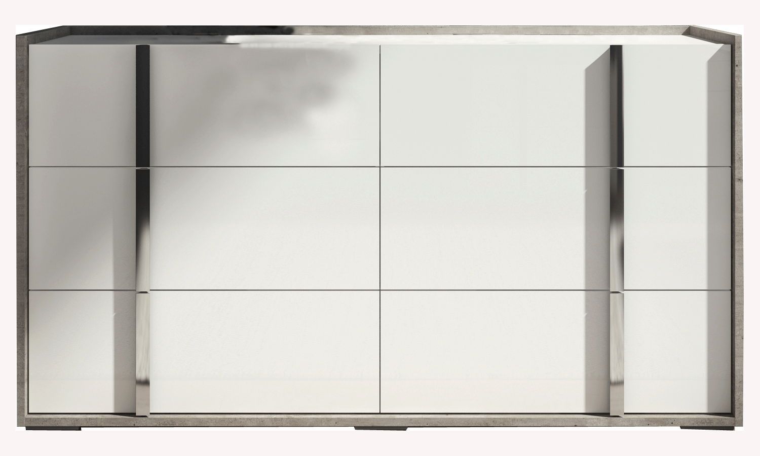 Treviso - Double Dresser - White