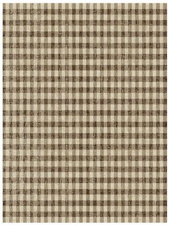 Cordner - 5' x 7' Rug - Jute / Black / Ivory - Light Brown / 5' x 7'