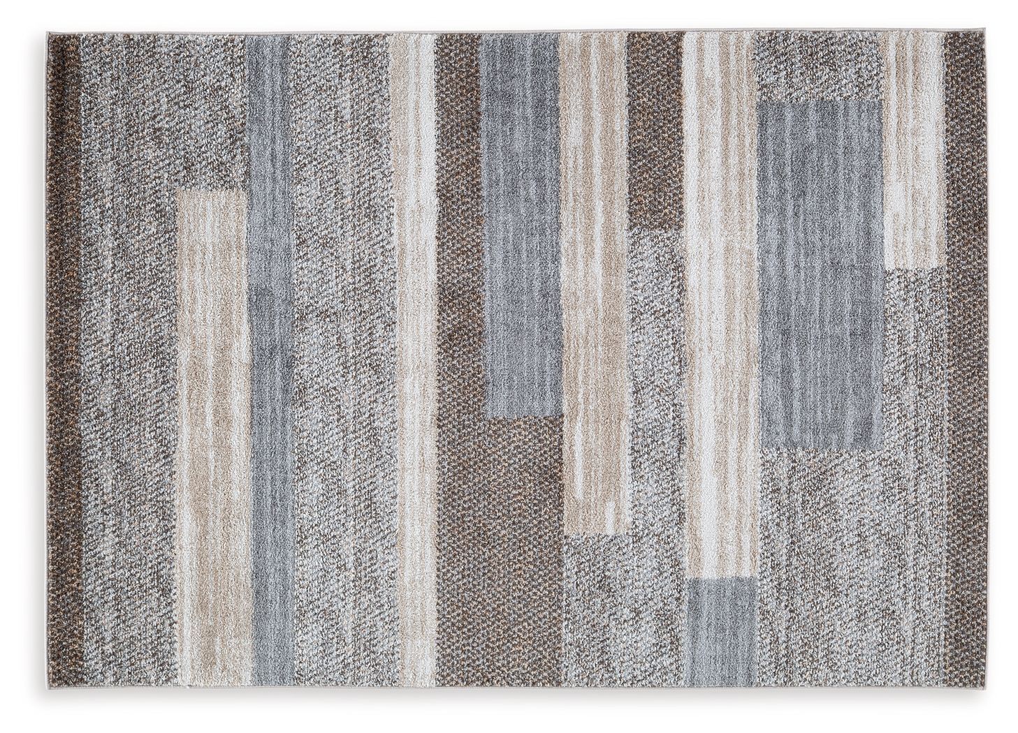 Sethburn - 8' x 10' Rug - Cream / Brown / Gray - Gray / 8' x 10'