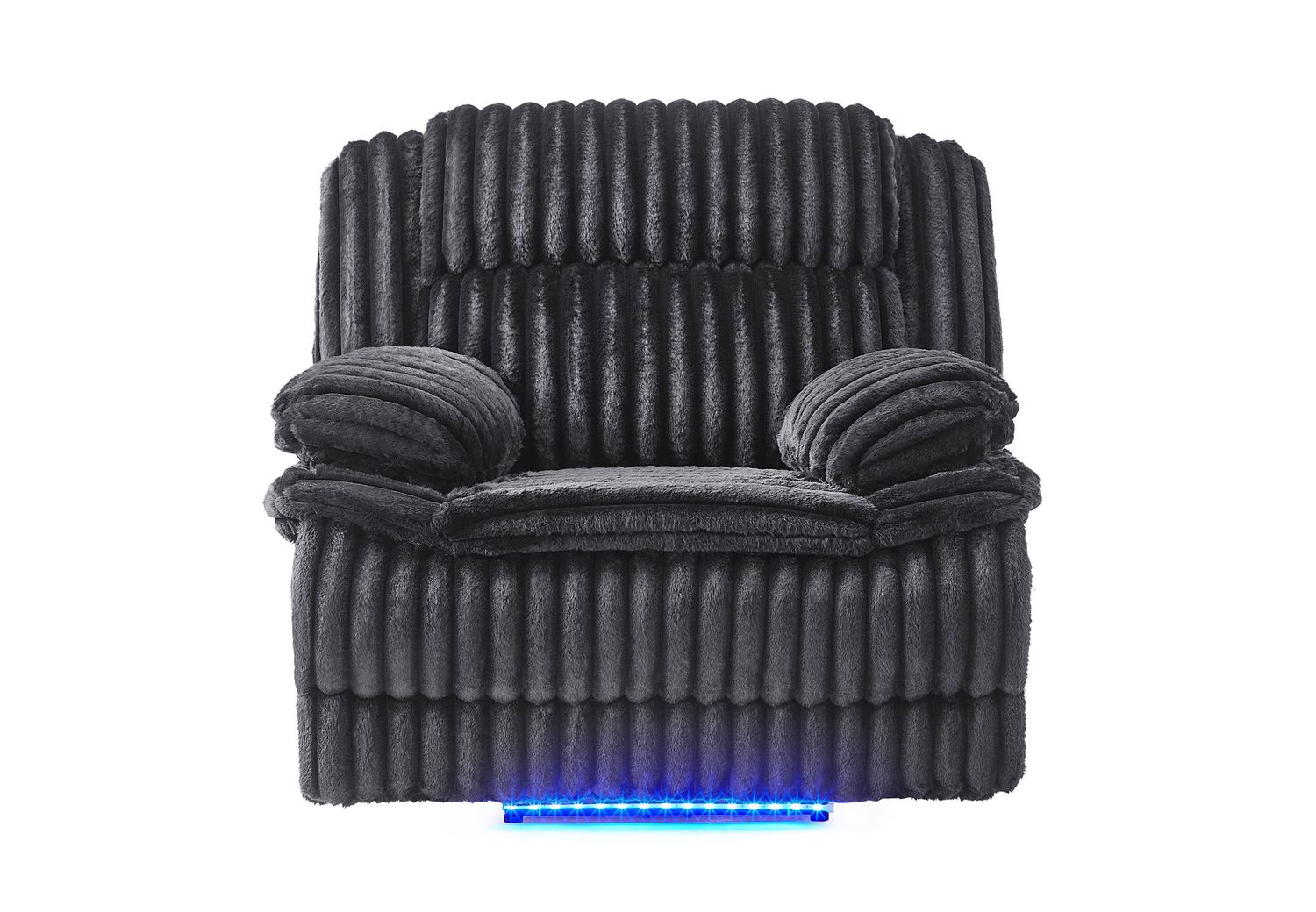 U8686 - Power Recliner With LED - Black