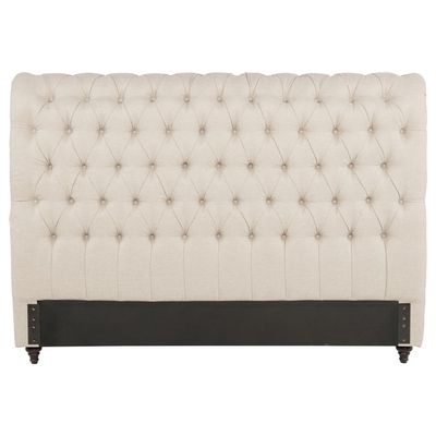 Devon 57-inch Upholstered Full Headboard Beige