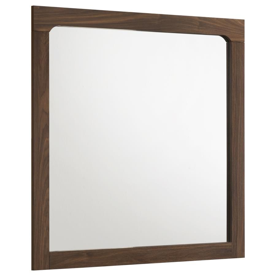 Etienne Rectangular Dresser Mirror Walnut