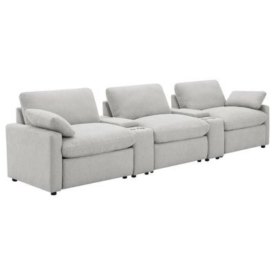 Collins 5-Piece Power Reclining Home Theater Seating Grey