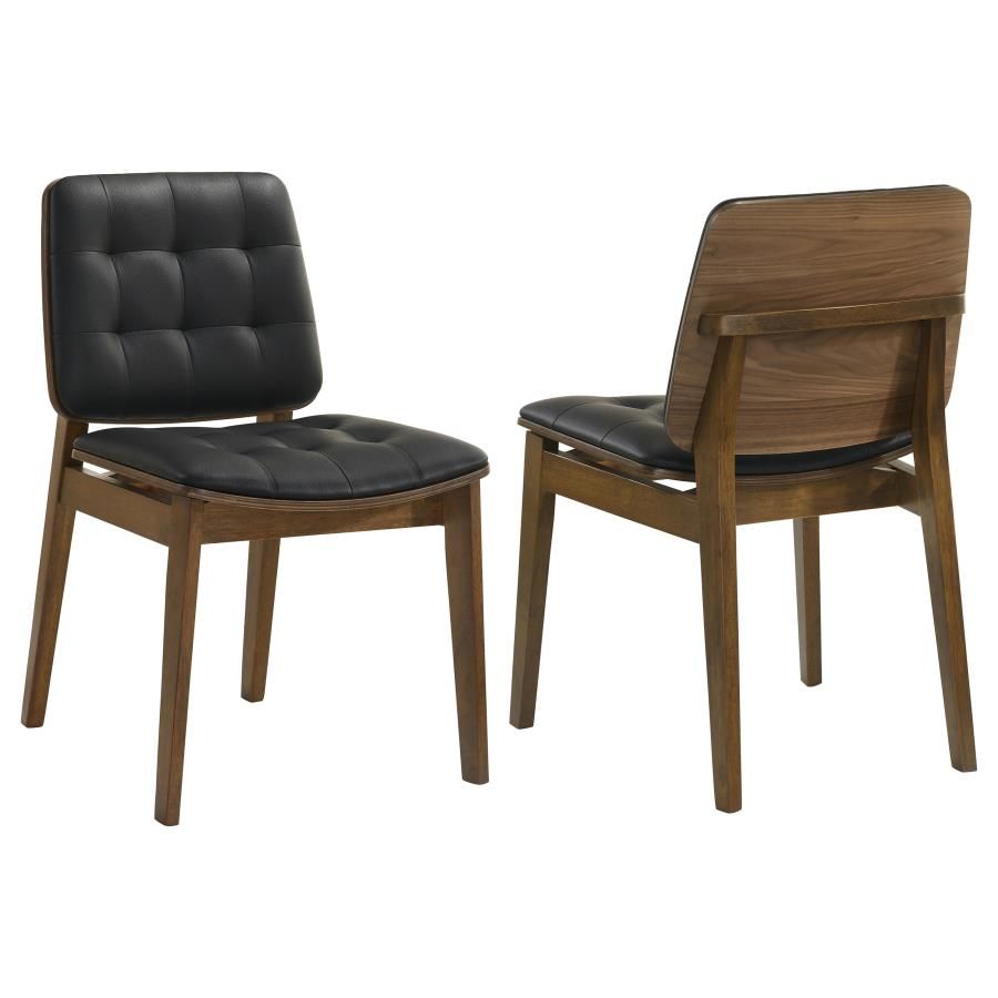 Redbridge Upholstered Dining Side Chair Walnut (Set of 2) (106596)