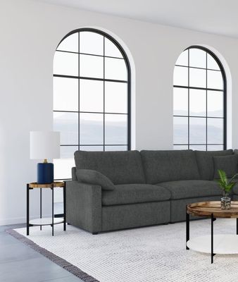 Collins Modular LAF Power Recliner Dark Grey