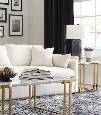 Hobson Upholstered RAF Chair Ivory
