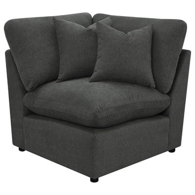 Collins Modular Corner Chair Dark Grey