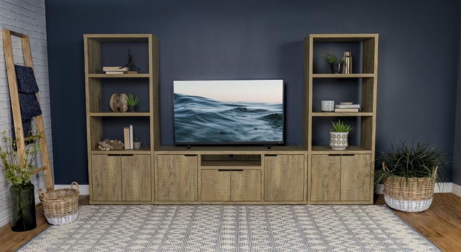 Tabby 3-Piece Entertainment Center for a TV up to 65 Inches Mango