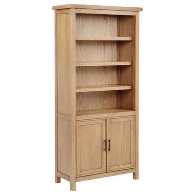 Vermes 72-inch 2-door Home Office Cabinet Bookcase Light Ash