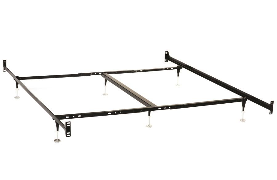 Esme Queen or E King Bed Frame Black (Headboard &amp; Footboard)