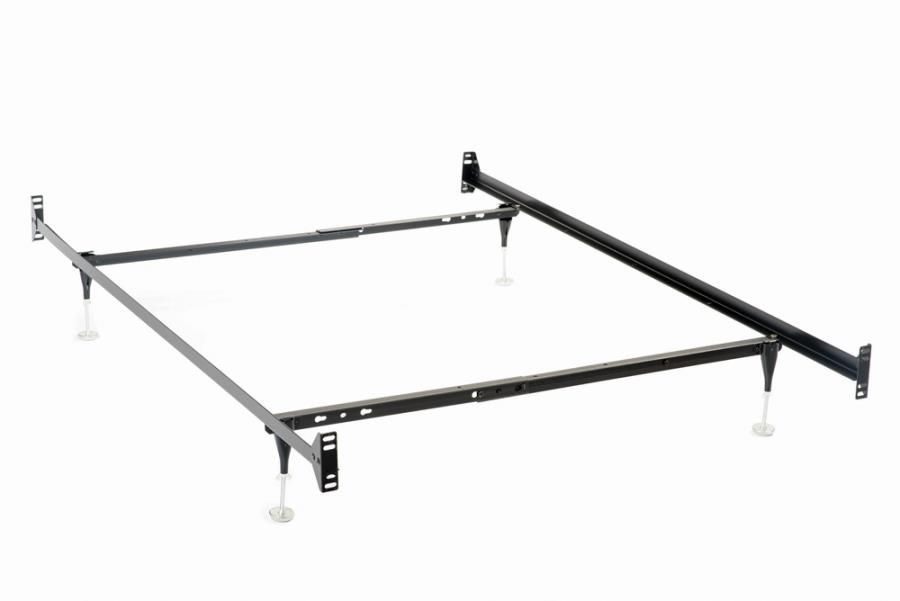 Esme Twin or Full Bed Frame Black (Headboard &amp; Footboard)