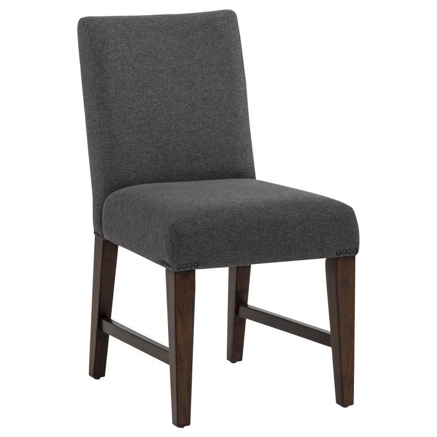 Naser Parsons Dining Side Chair and (Set of 2), Color: Grey