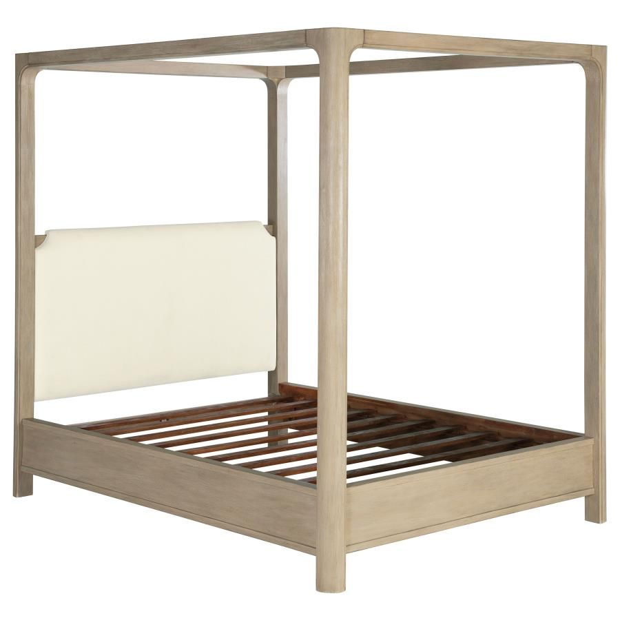 Solano Canopy Bed Weathered Mango