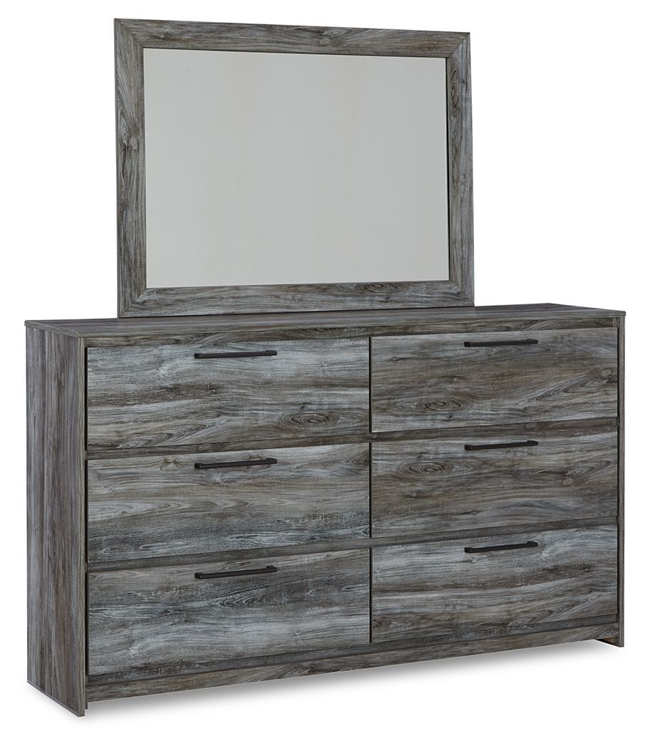 Baystorm - Six Smooth Drawer Dresser, ProductType: Dresser &amp; Mirror