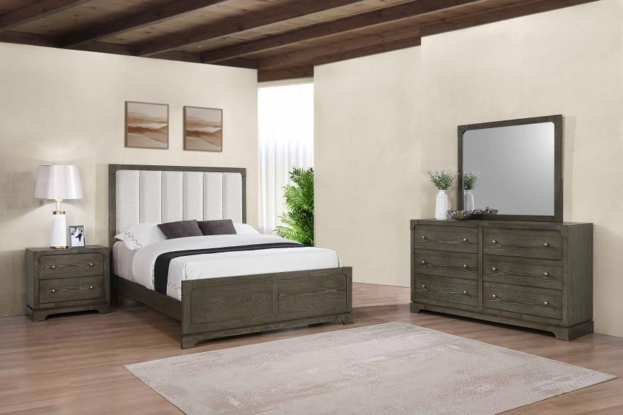 Gran Park Bedroom Set Dark Cocoa, Sets: 4-Piece, Size: Eastern King