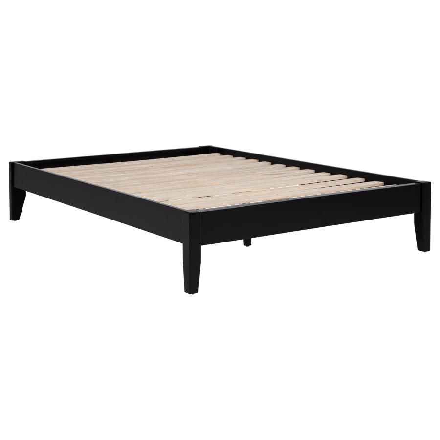 Hounslow Universal Platform Bed Black, Size: Full