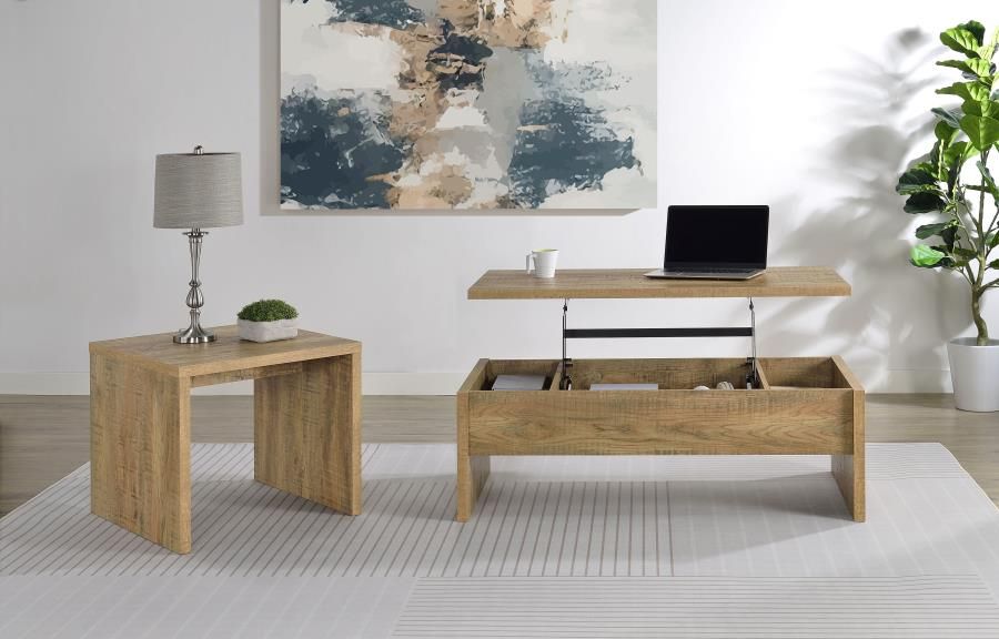 Canoga Lift Top Cocktail Coffee Table Set Mango, Sets: 2-Piece