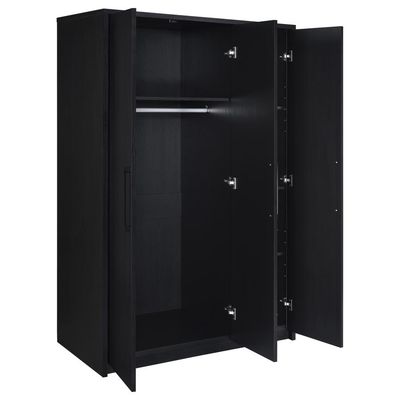 Cerda 3-door Bedroom Wardrobe Storage Cabinet Armoire