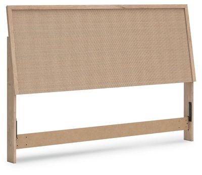 Cielden - King Panel Headboard - Two-Tone - Beige / King