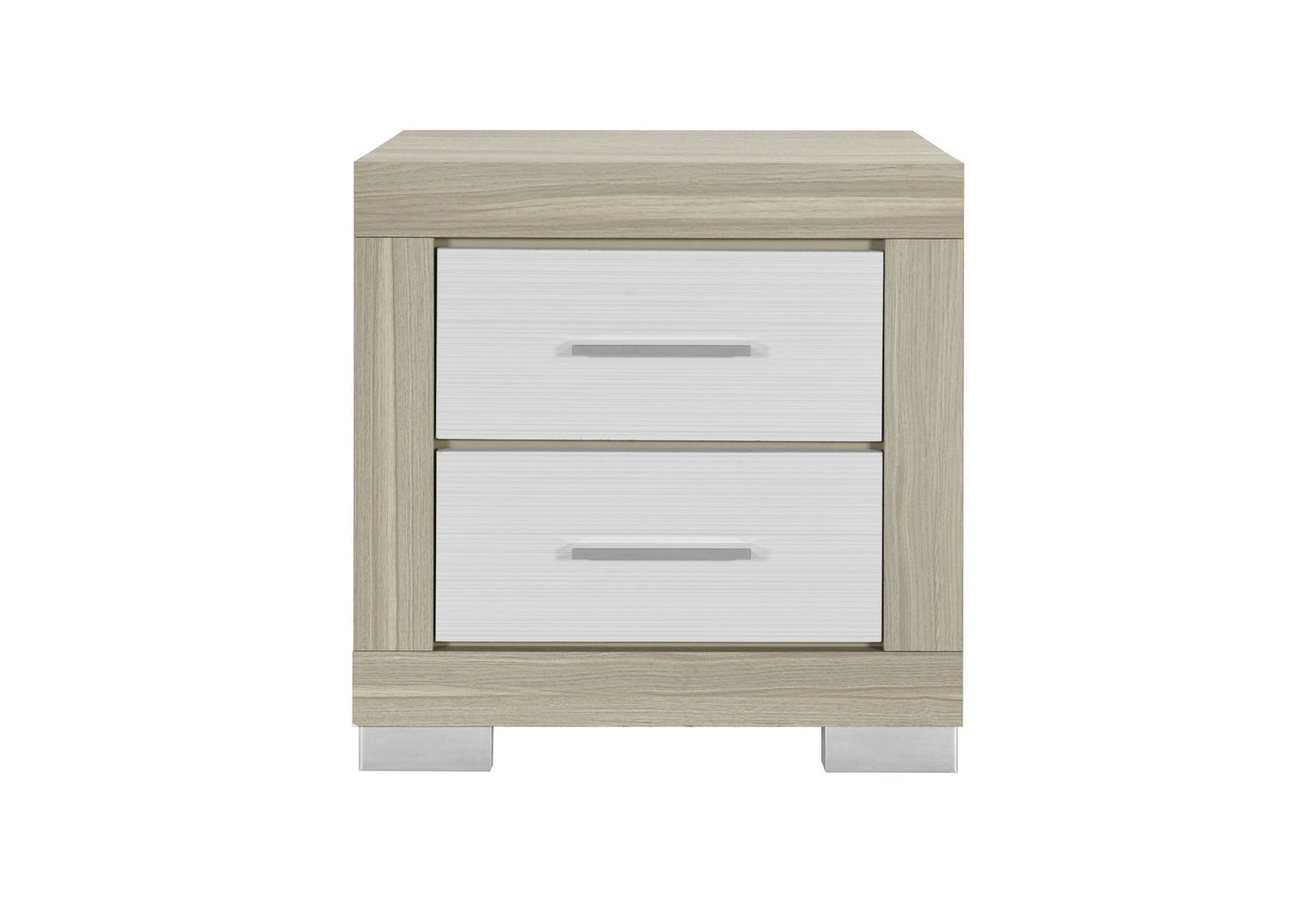 Emma - Nightstand, Color: Natural / White
