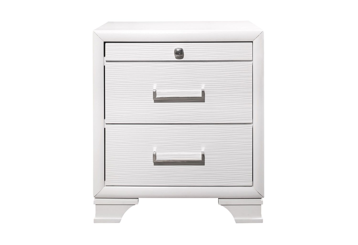 Jordyn - Nightstand, Color: White