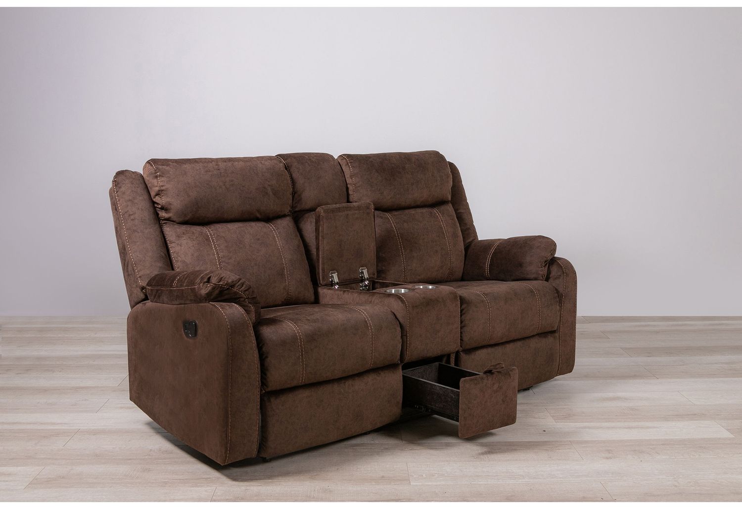 U7303 - Console Power Recliner Loveseat