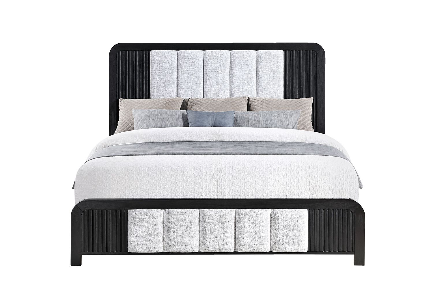 Beckett - Upholstered Bed - Black