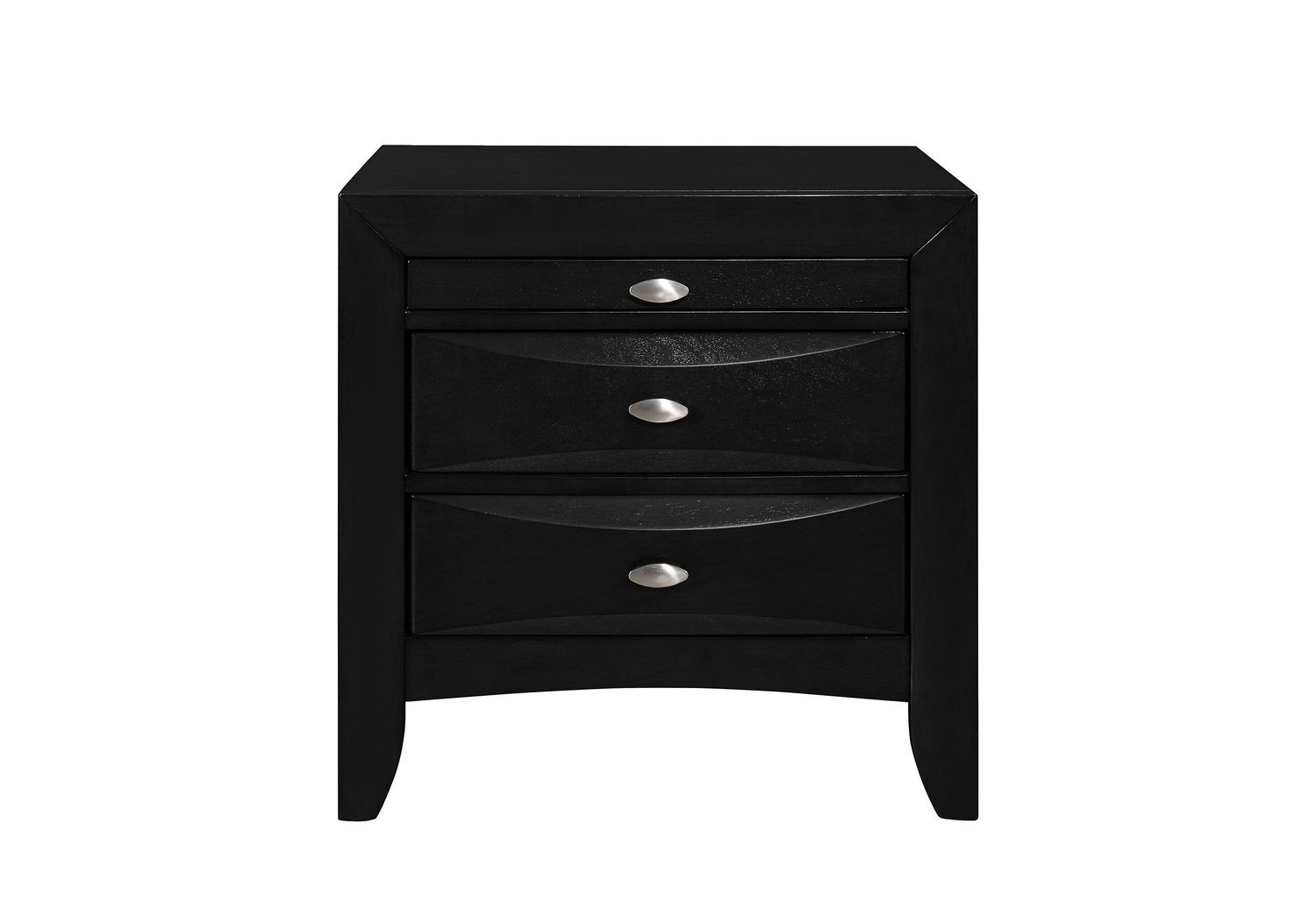 Linda - Nightstand, Color: Black