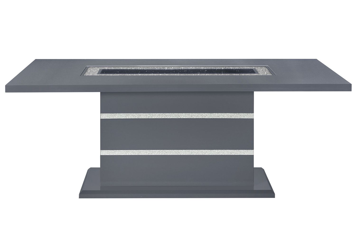 Monaco - Dining Table, Color: Dark Gray