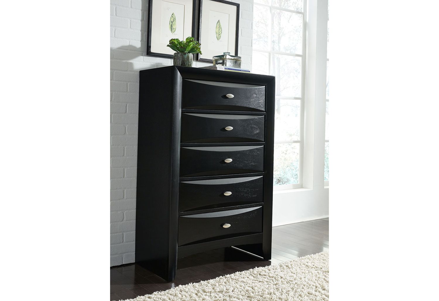 Linda - Chest, Color: Black