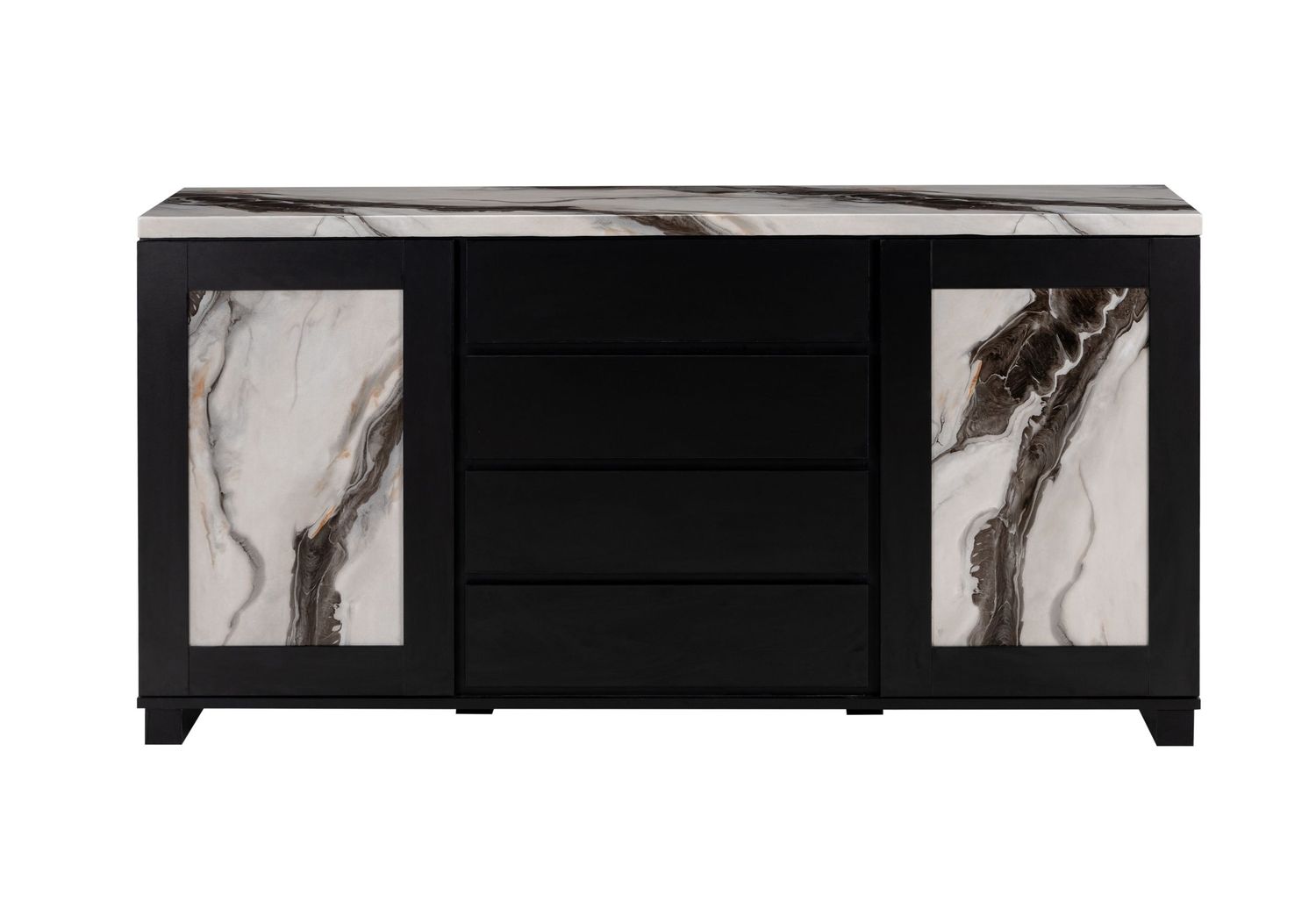 D12 - Buffet, Color: Black