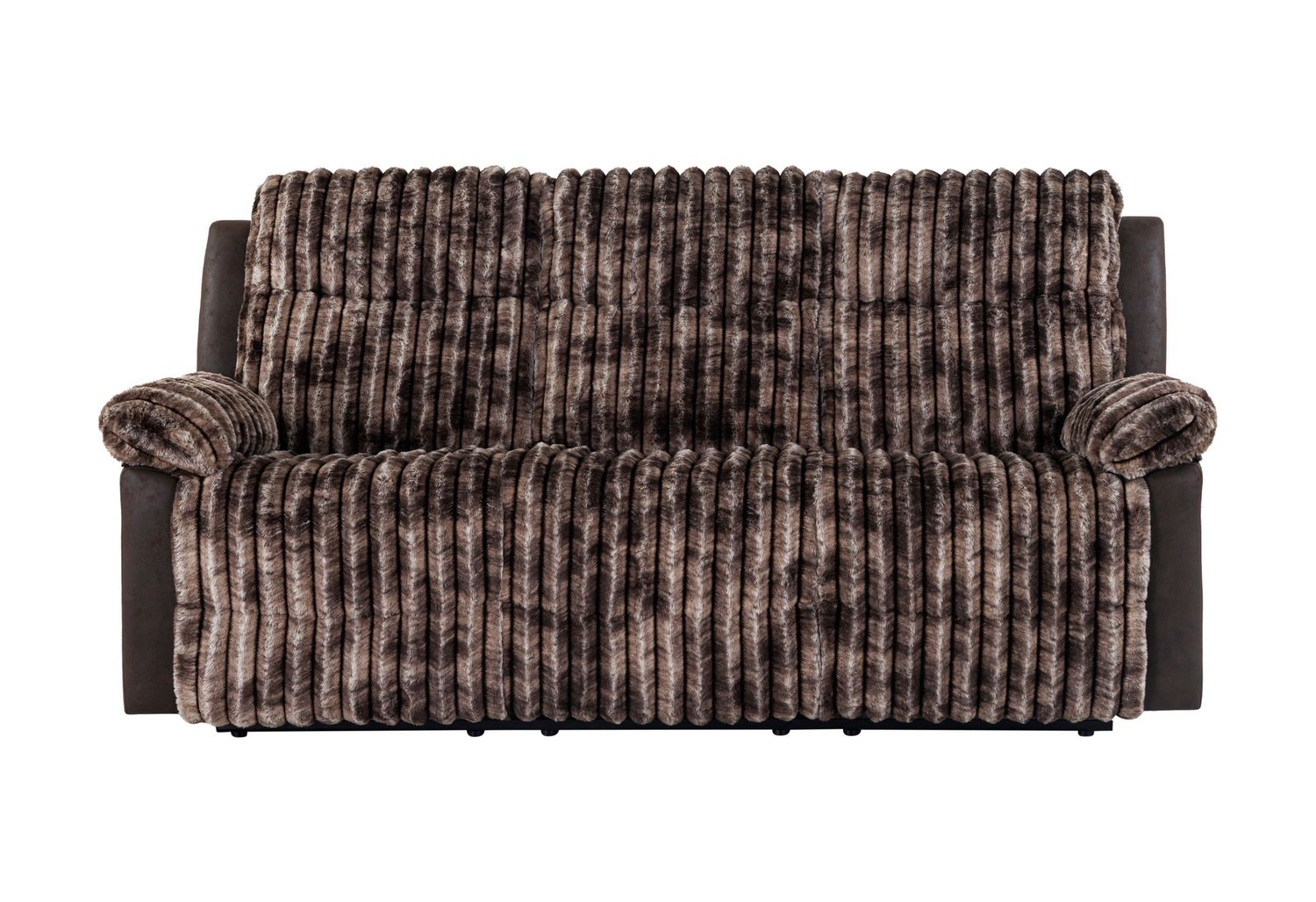 U6028 - Reclining Sofa, Color: Brown
