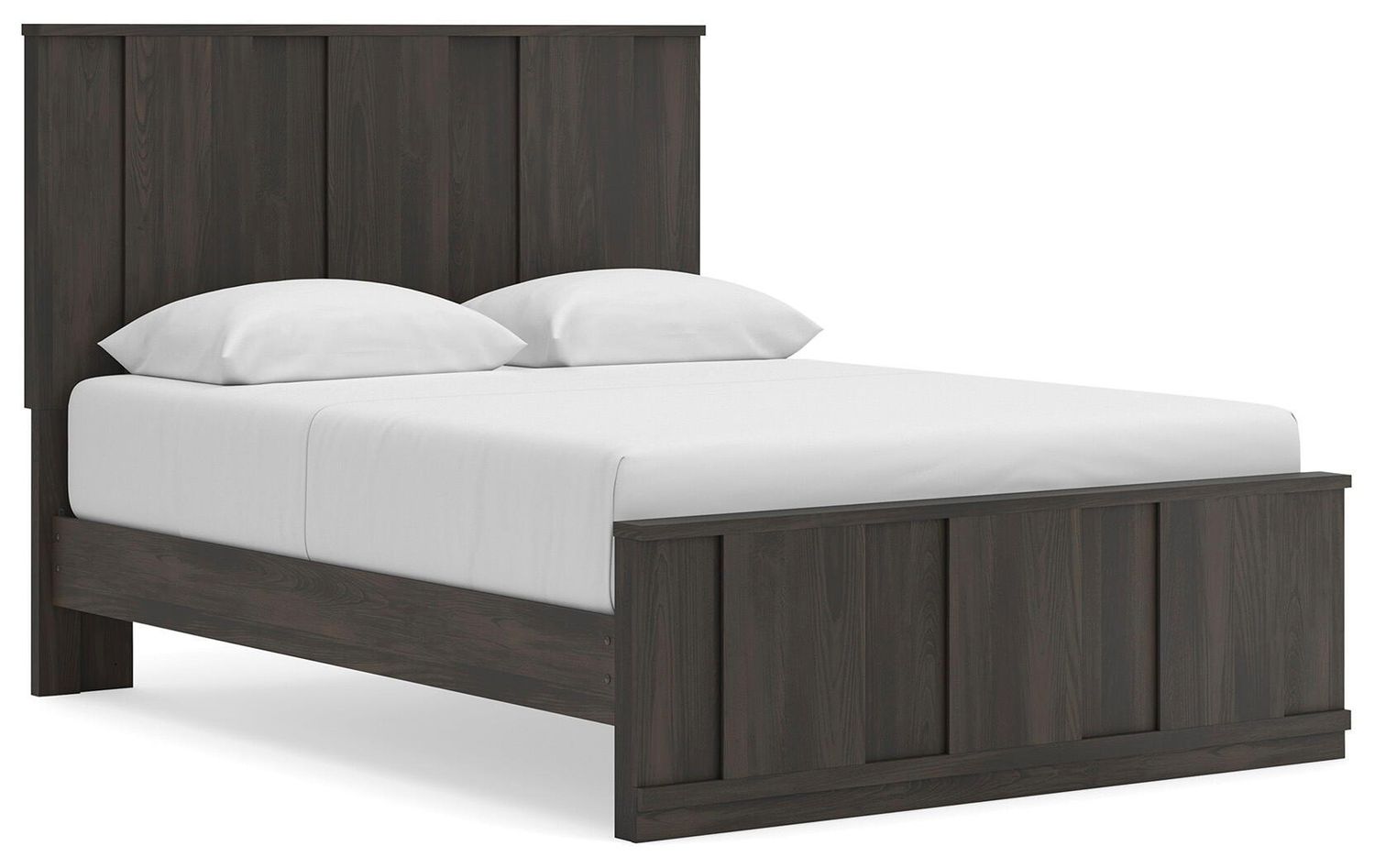Shaehartin - Panel Platform Bed, Size: Queen