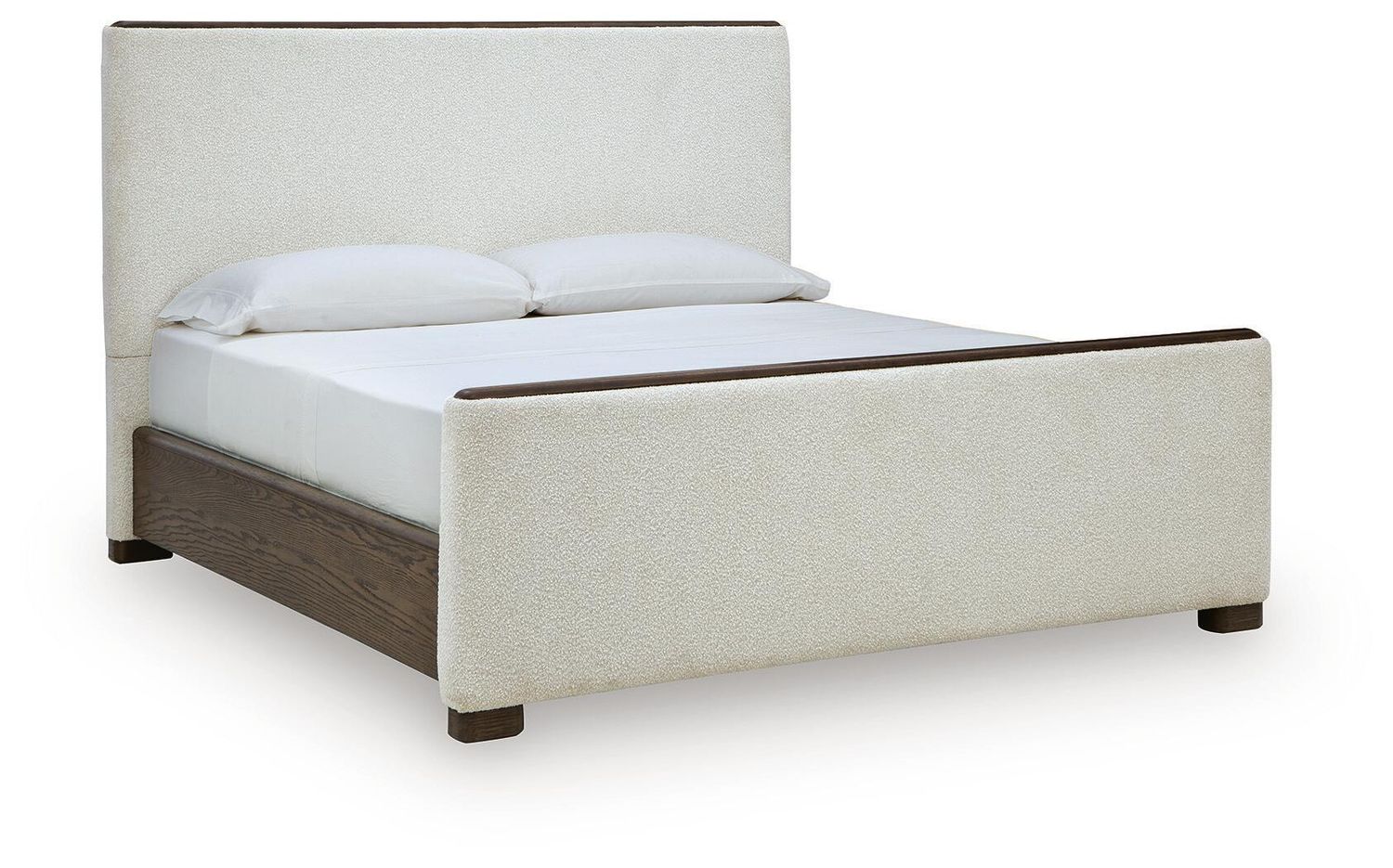 Radkin - Upholstered Panel Bed, Size: Queen