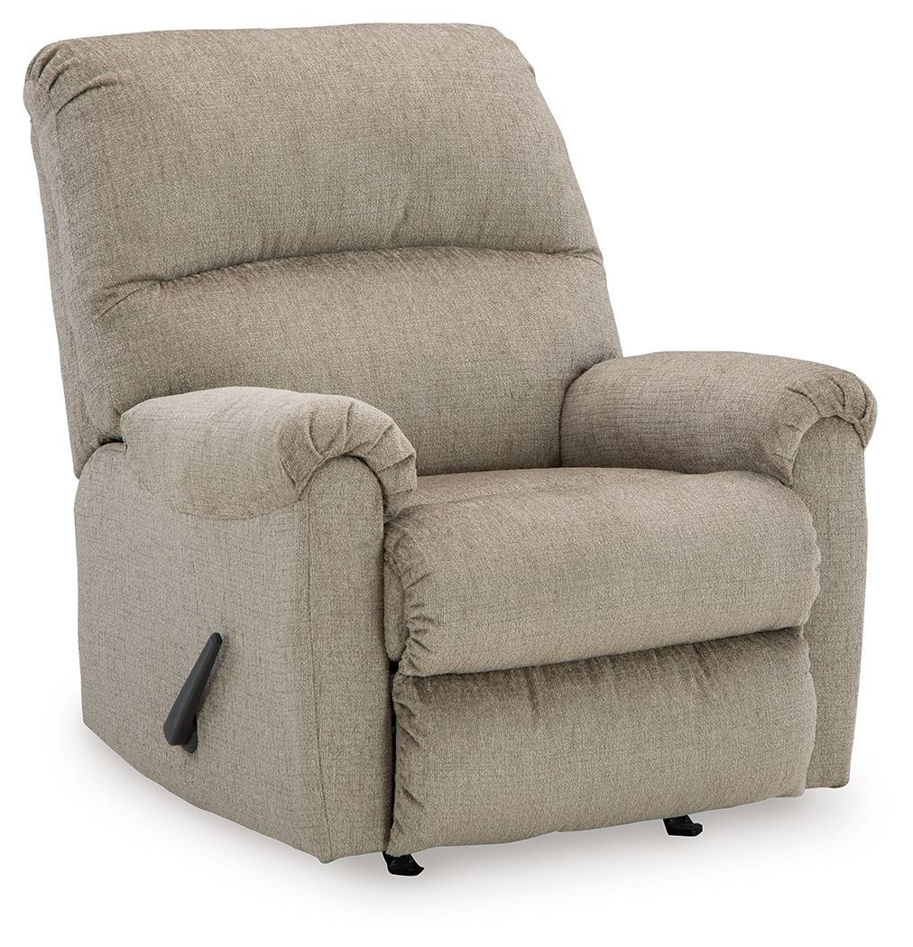 Stonemeade - Rocker Recliner - Taupe - Light Brown