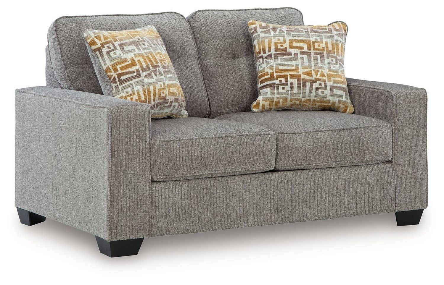 Larimer - Loveseat - Iron - Gray